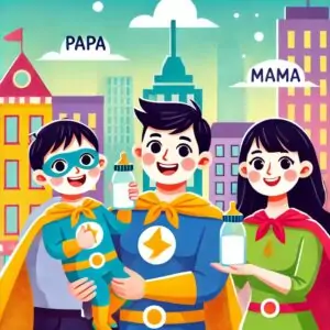 el nino superheroe que tomaba teta