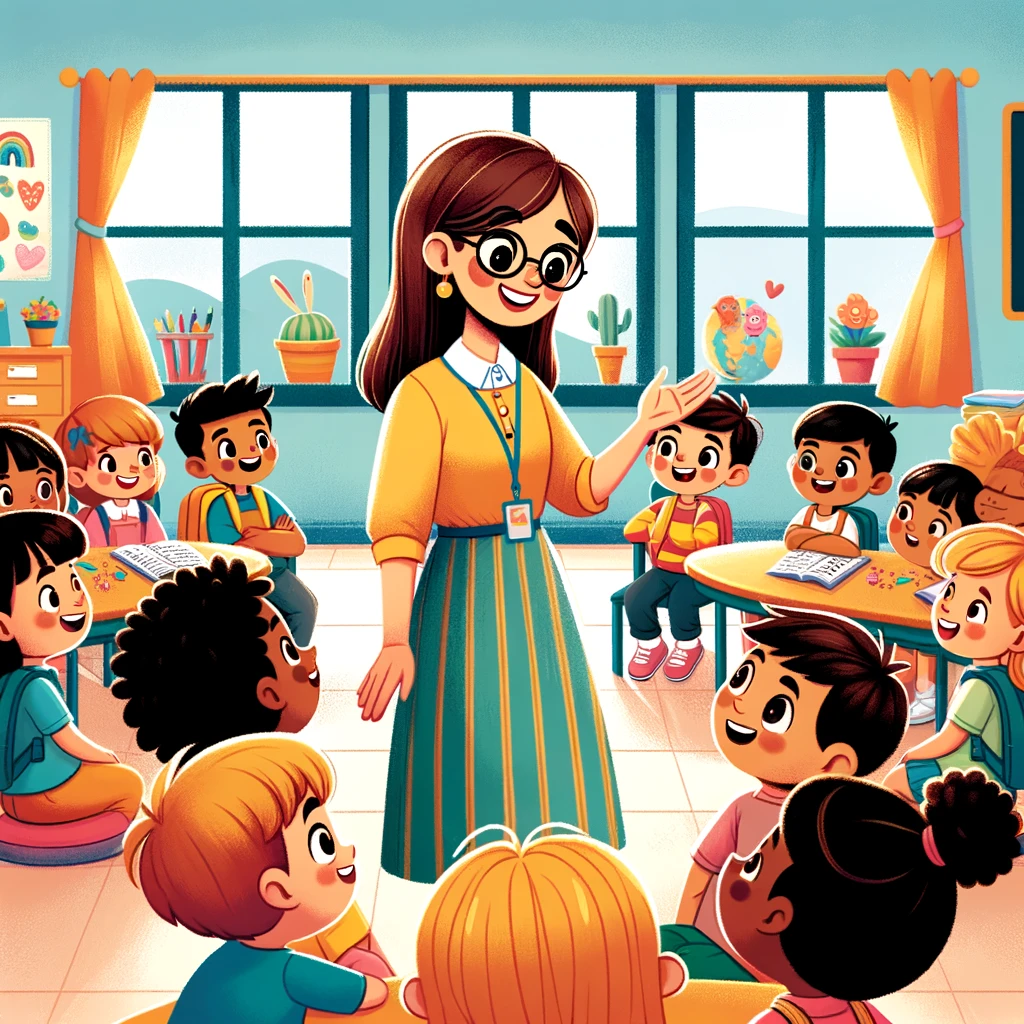 el nuevo amigo de la clase