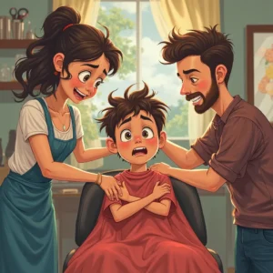 el peinado del miedo de santy
