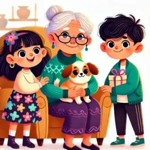 el perro de la abuela