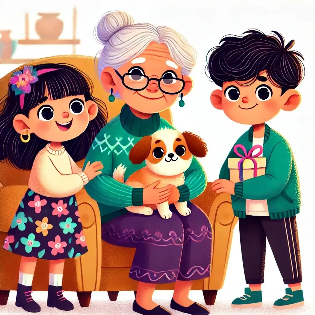 el perro de la abuela