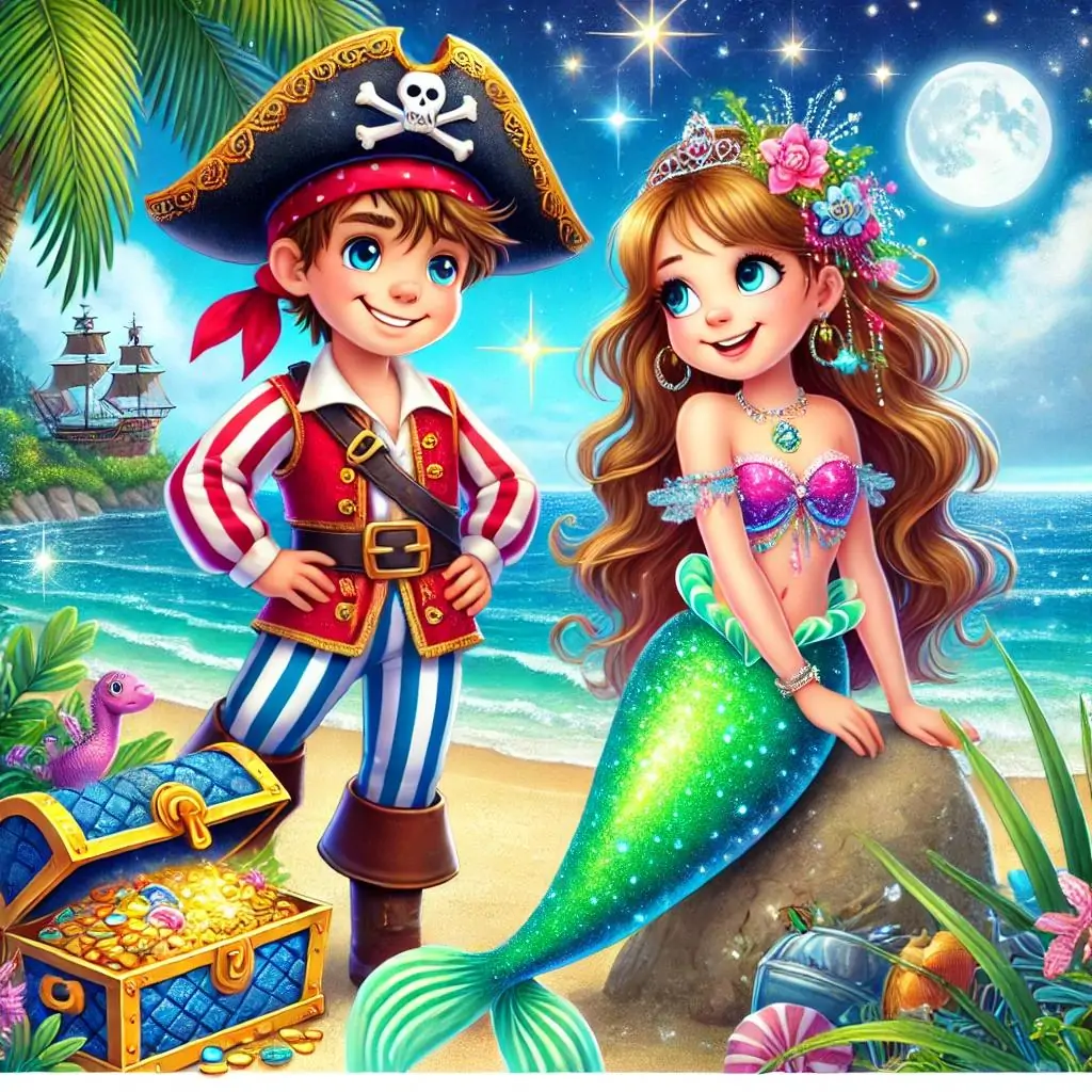 el pirata y la sirena una amistad en nunca jamas