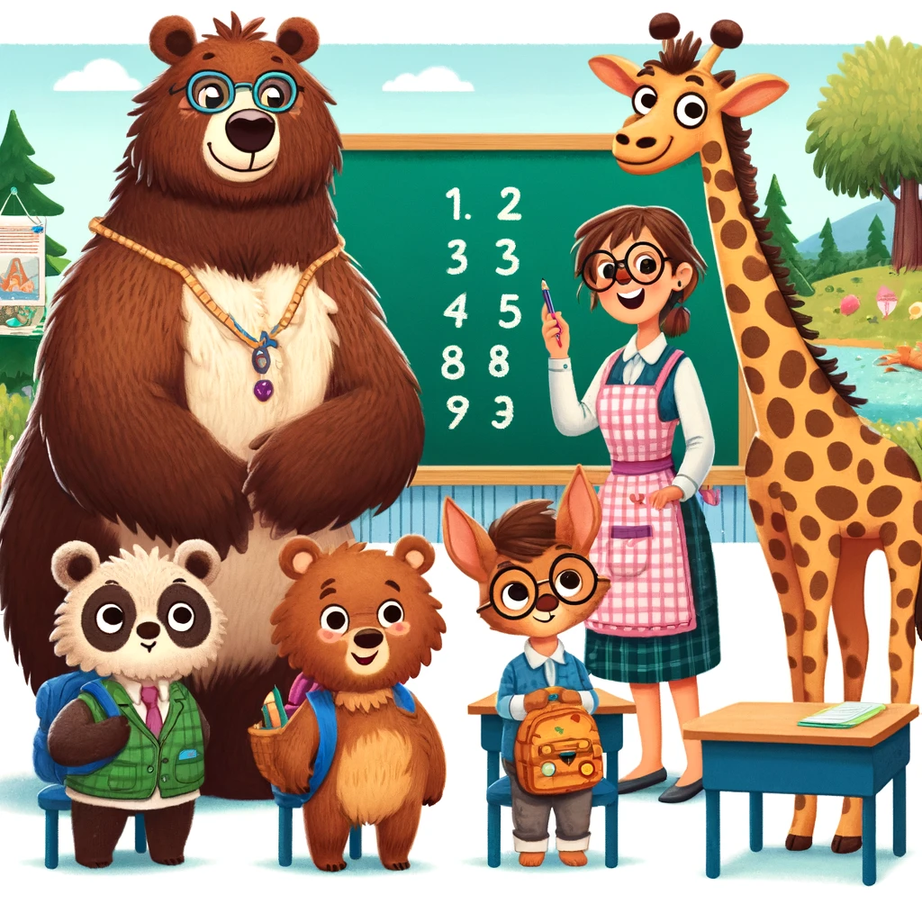 el primer dia de escuela de oso gustavo