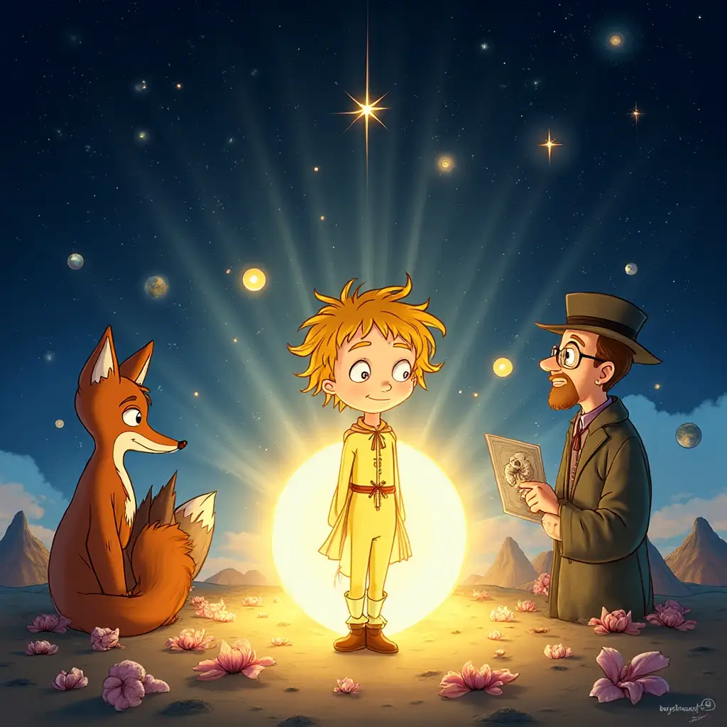 el principito y su viaje a traves del corazon del universo (1)