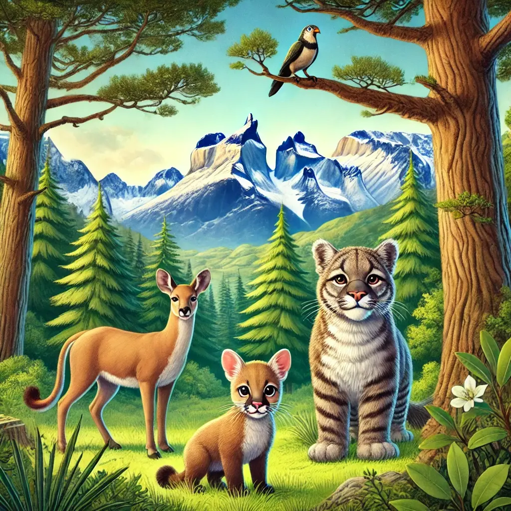 el pudu y sus amigos en la araucania (1)