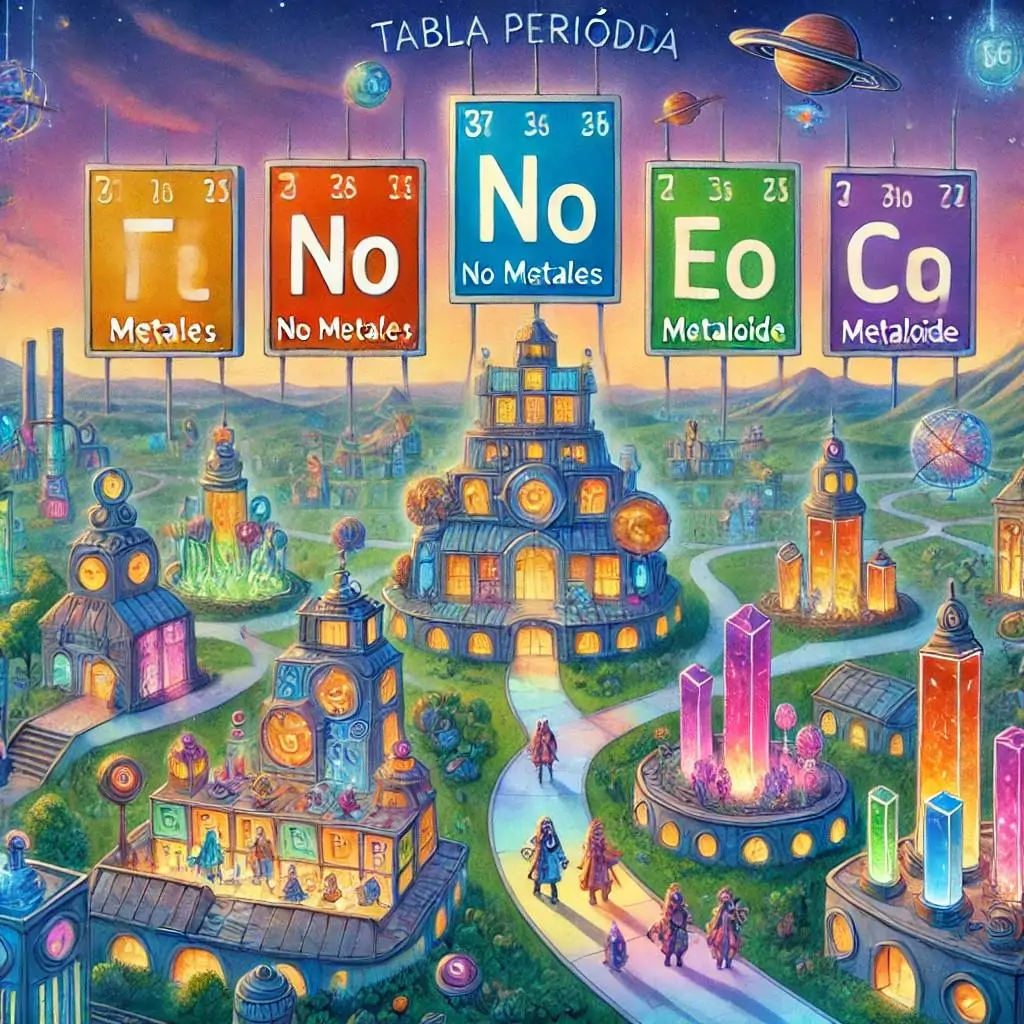 el pueblo de la tabla periodica