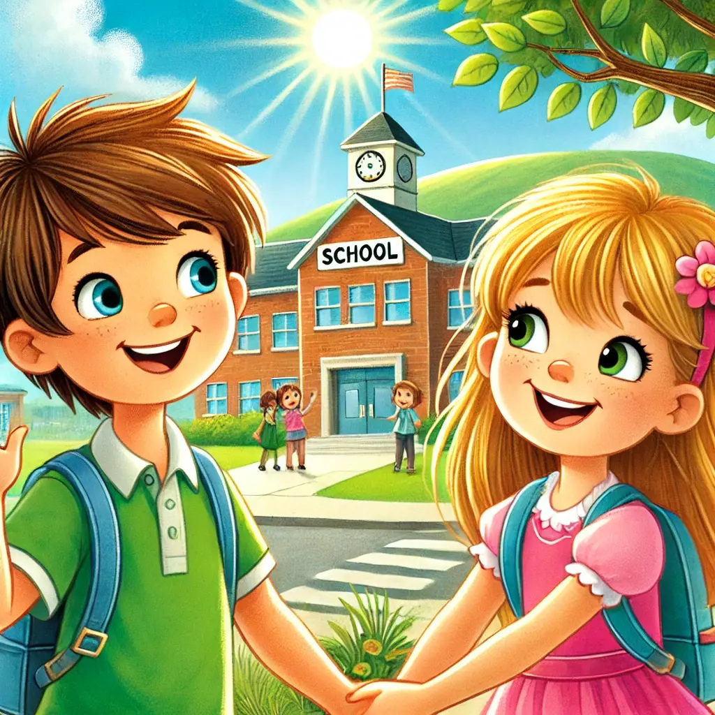 el regreso al cole de lucas y julia (1)