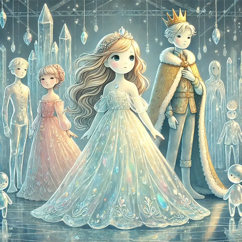 el reino de cristal y la muneca de cristal
