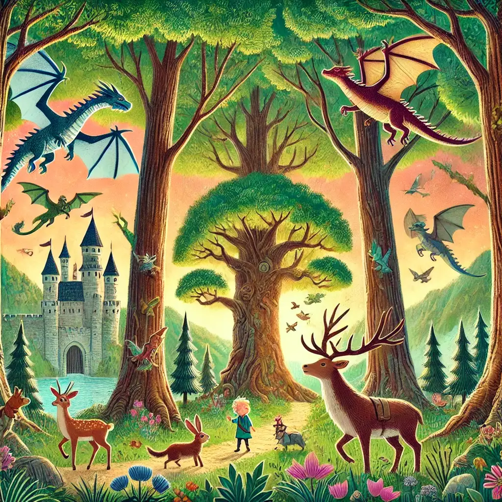 el reino encantado de los dragones y los arboles de la vida (1)