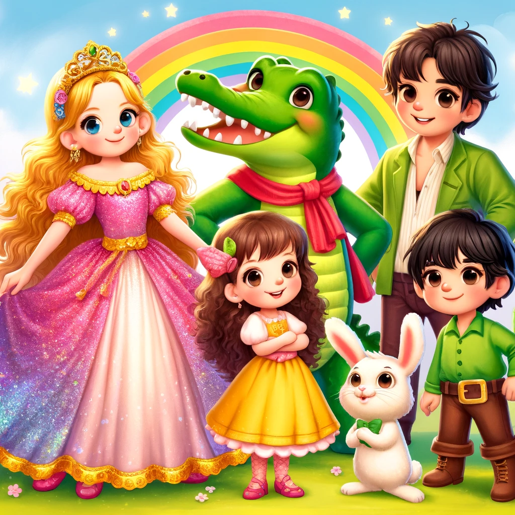 el rescate de los colores del reino