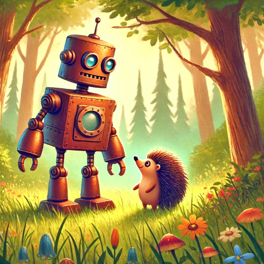 el robot y el erizo