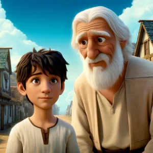 el sabio del pueblo pequeno