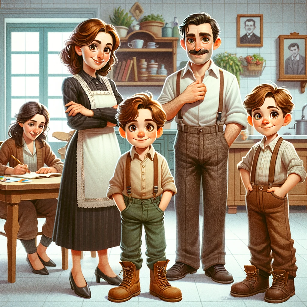 el secreto de la familia alegre