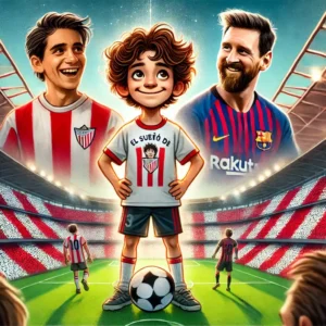 el sueno de enaitz un nino un balon y el destino en san mames