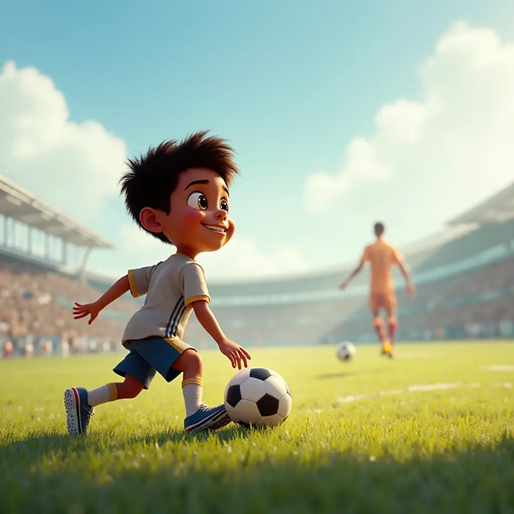 el sueno del pequeno futbolista dominicano un encuentro con el destino y cristiano ronaldo
