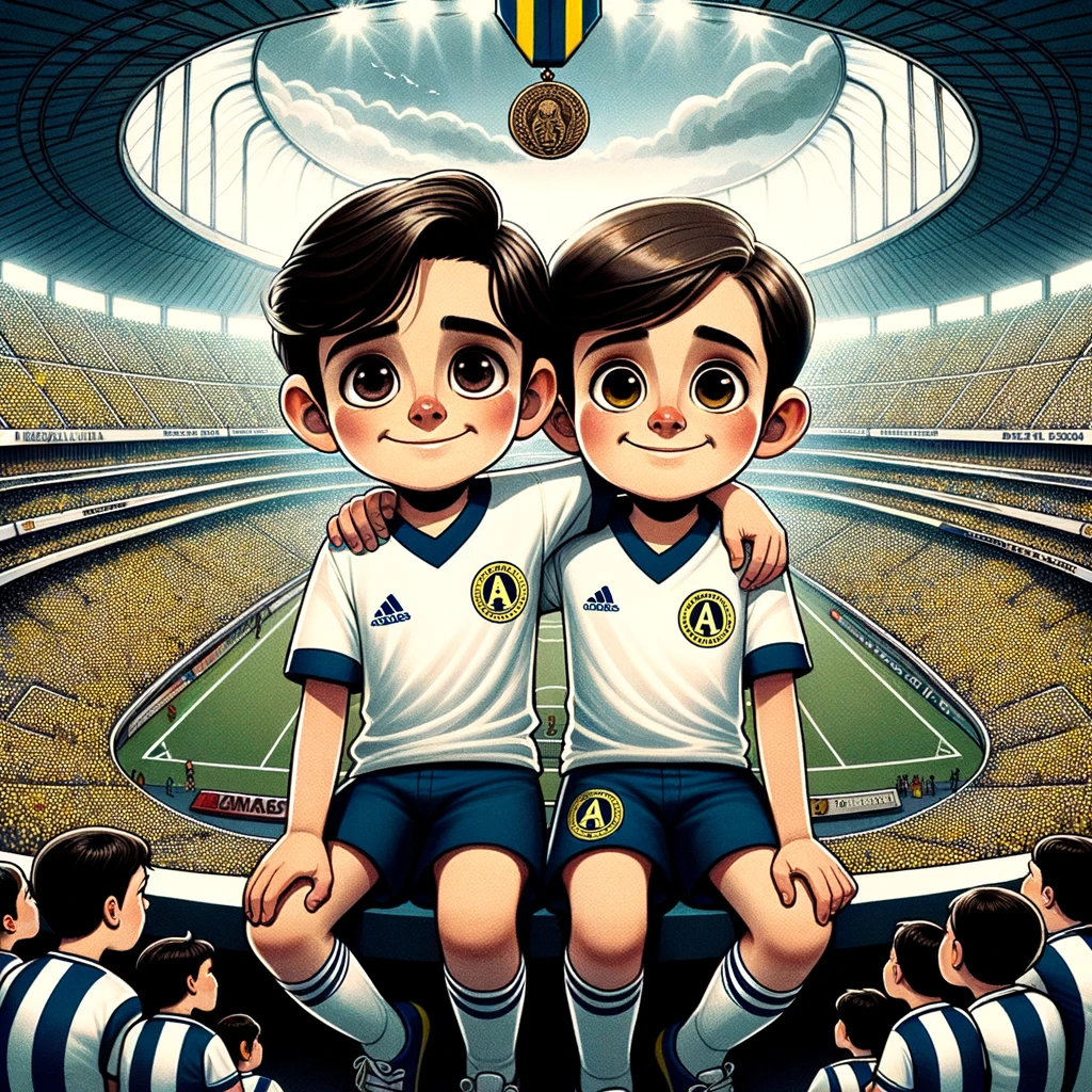 el sueno futbolistico de alfonso y osvaldo