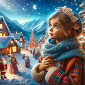 el sueno navideno de veronica y papa noel