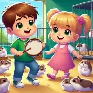 el tamborilero y los hamsters de la amistad