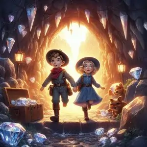 el tesoro de la cueva de diamantes