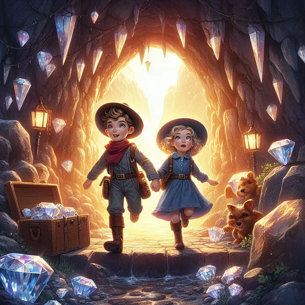 el tesoro de la cueva de diamantes