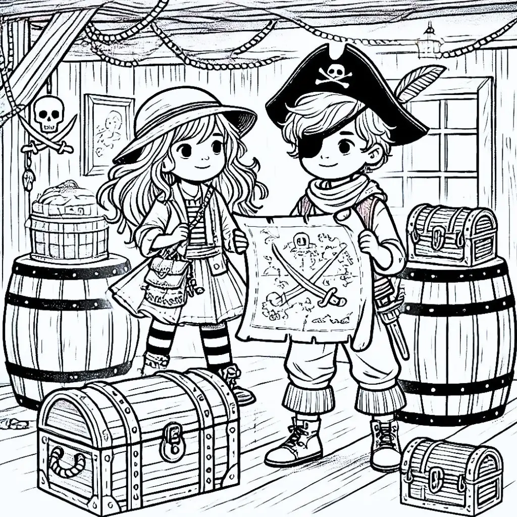 el tesoro pirata del abuelo