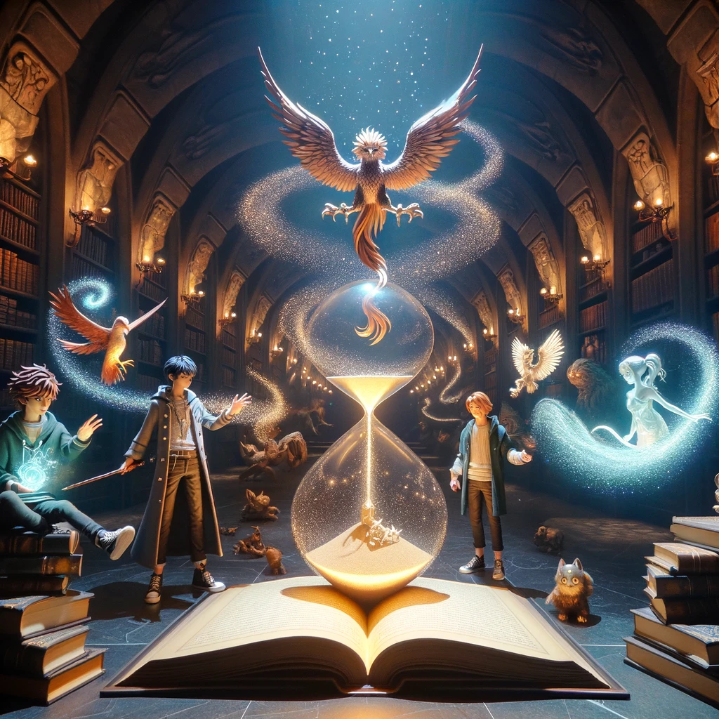 el viaje a la escuela de magia de hiro y ami