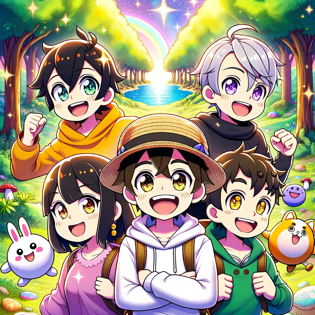 el viaje a la isla anime