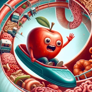 el viaje de manzana