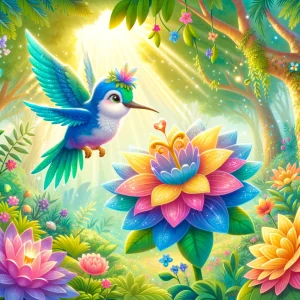 el viaje del colibri azul