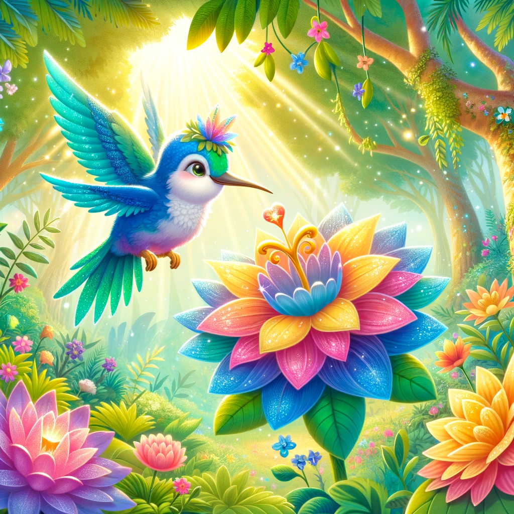 el viaje del colibri azul