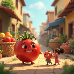 el viaje del jitomate una aventura llena de vitaminas y amistad