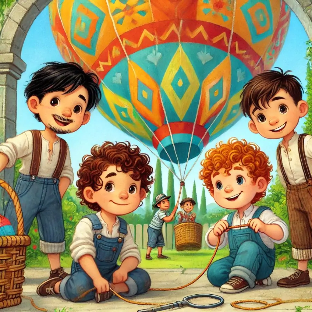 el viaje magico de los cuatro hermanos