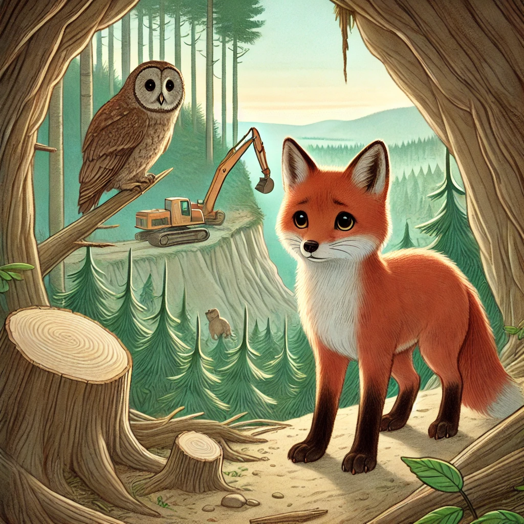 el zorro y el bosque perdido