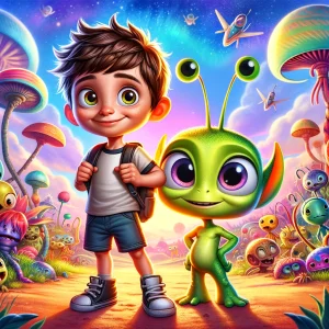 elio y tia aventuras en el planeta zorlax