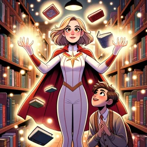 emma la superheroina en la escuela