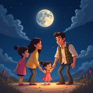 en busca de un angel perdido bajo el cielo estrellado