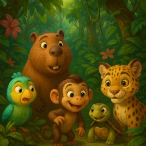 en el corazon de la selva misteriosa