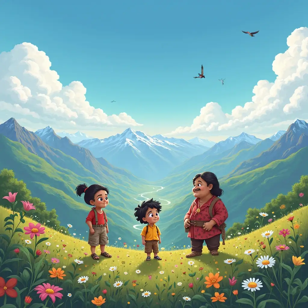 entre los brazos de la pachamama peruana bajo el cielo infinito de los andes (1)