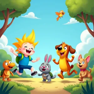 friends fun adventure time to jump sing and play (1)