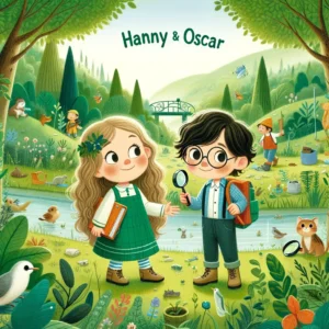 hanny y oscar guardianes del medio ambiente