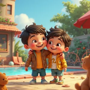 hermanos inseparables en un mundo de fantasia y aventuras compartidas (1)