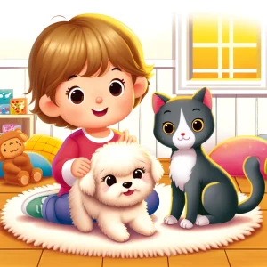 isabella y el corazon de sus mascotas