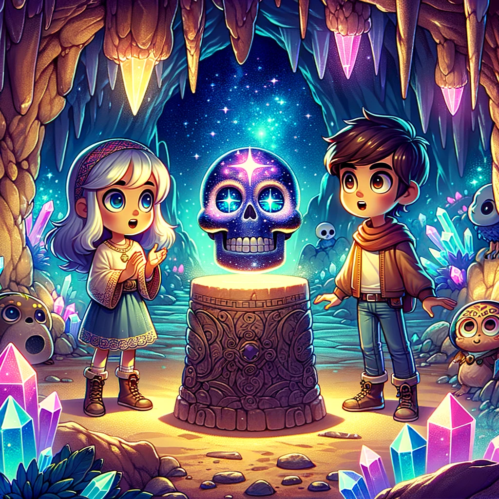 ismael y luna el misterio de la calavera magica