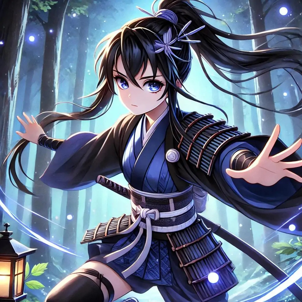 izar la ninja de la luz