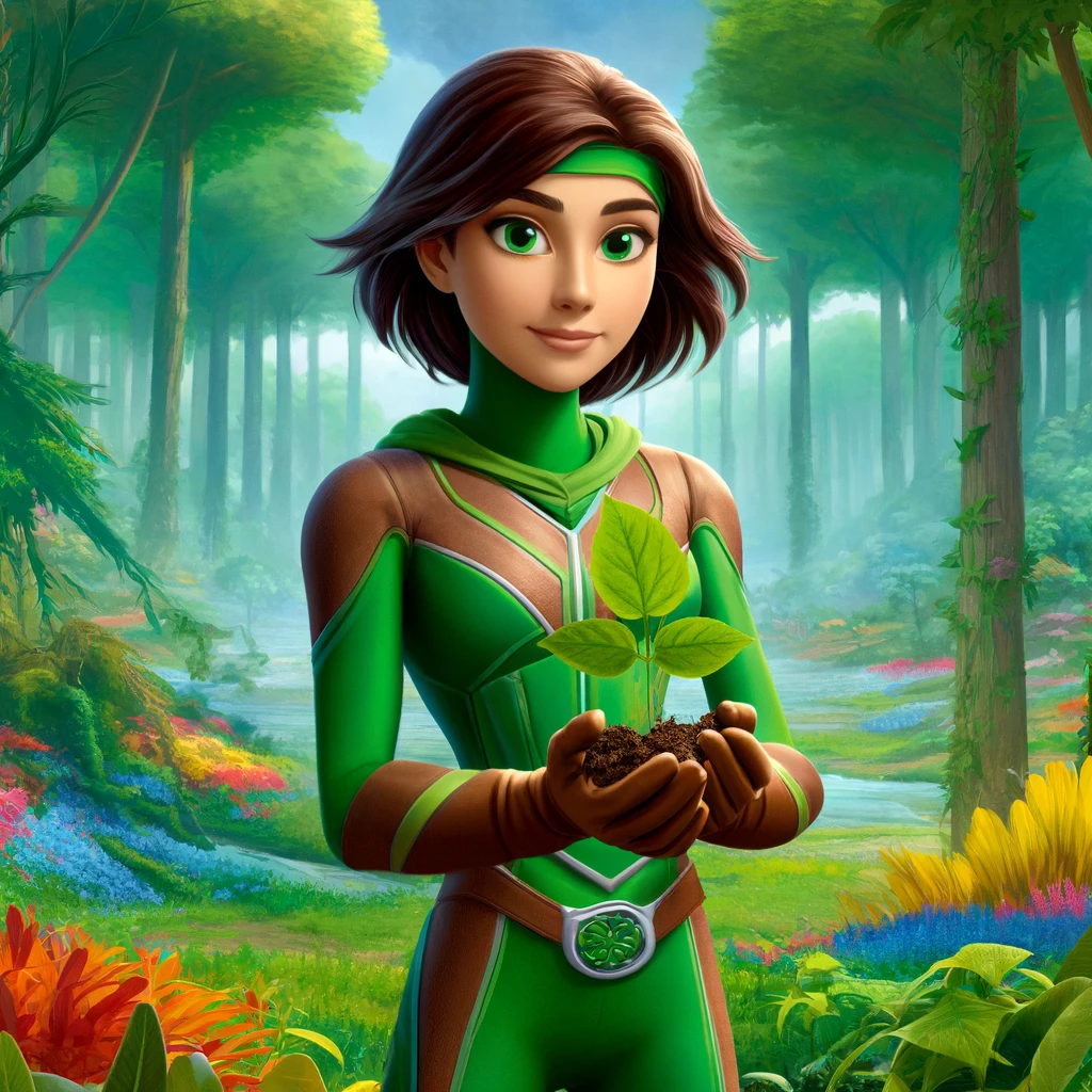 jacqui la guardiana del bosque