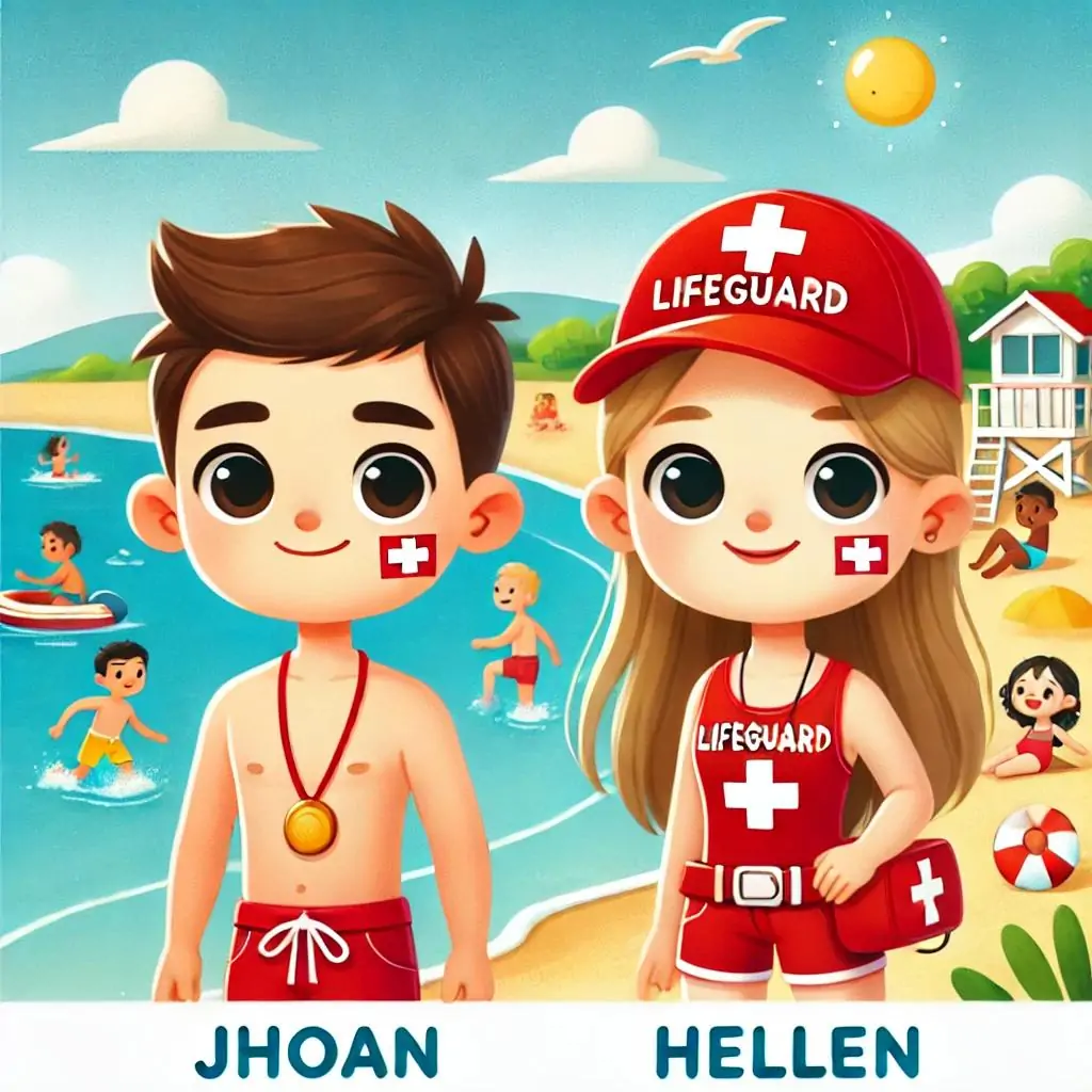jhoan y hellen los salvavidas amistosos