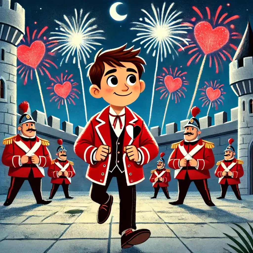 jhoan y los fuegos artificiales de corazones