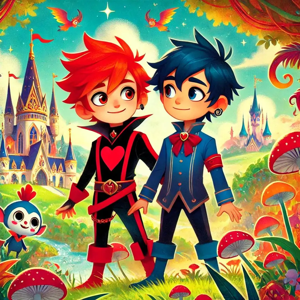 jhoan y maycol en el pais de las maravillas