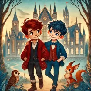 jhoan y maycol en la universidad magica de princevillo 1