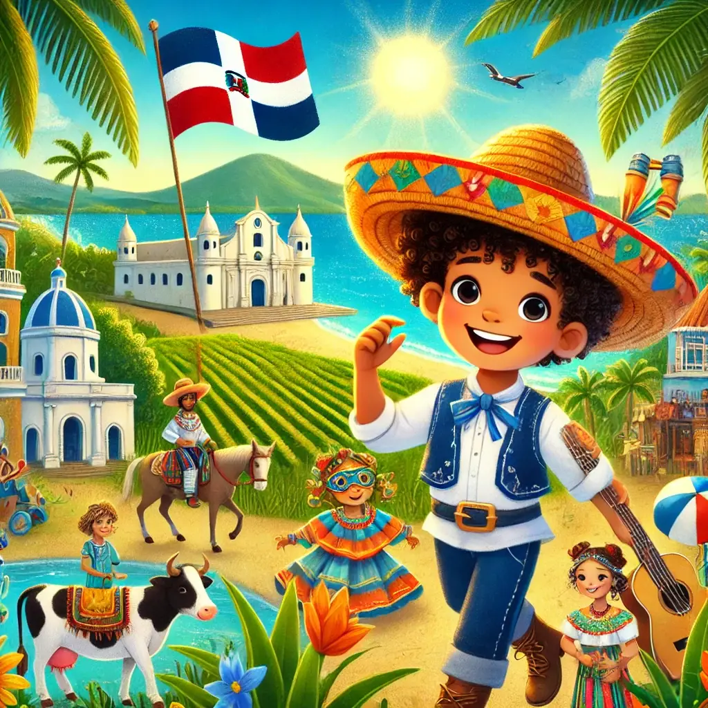 juanito y el descubrimiento magico de republica dominicana